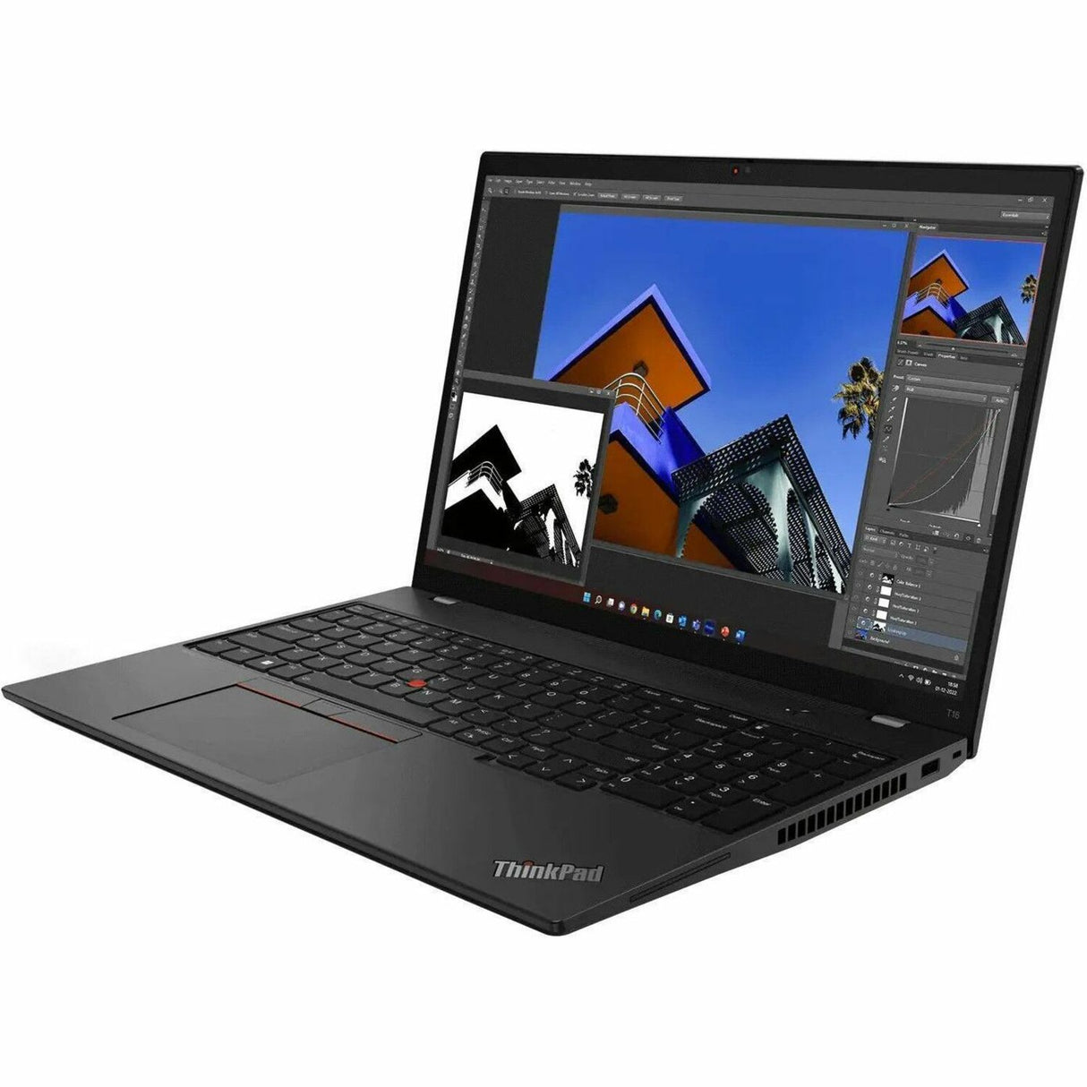 Lenovo ThinkPad T16 Gen 2 21K70006US 16" Notebook - WUXGA - AMD Ryzen 5 PRO 7540U - 16 GB - 256 GB SSD - Thunder Black