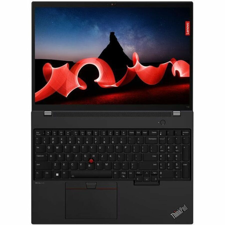 Lenovo ThinkPad T16 Gen 2 21K70006US 16" Notebook - WUXGA - AMD Ryzen 5 PRO 7540U - 16 GB - 256 GB SSD - Thunder Black