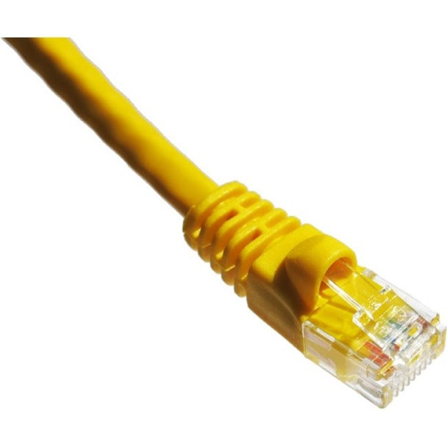 Axiom 2FT CAT6 550mhz S/FTP Shielded Patch Cable Molded Boot (Yellow)