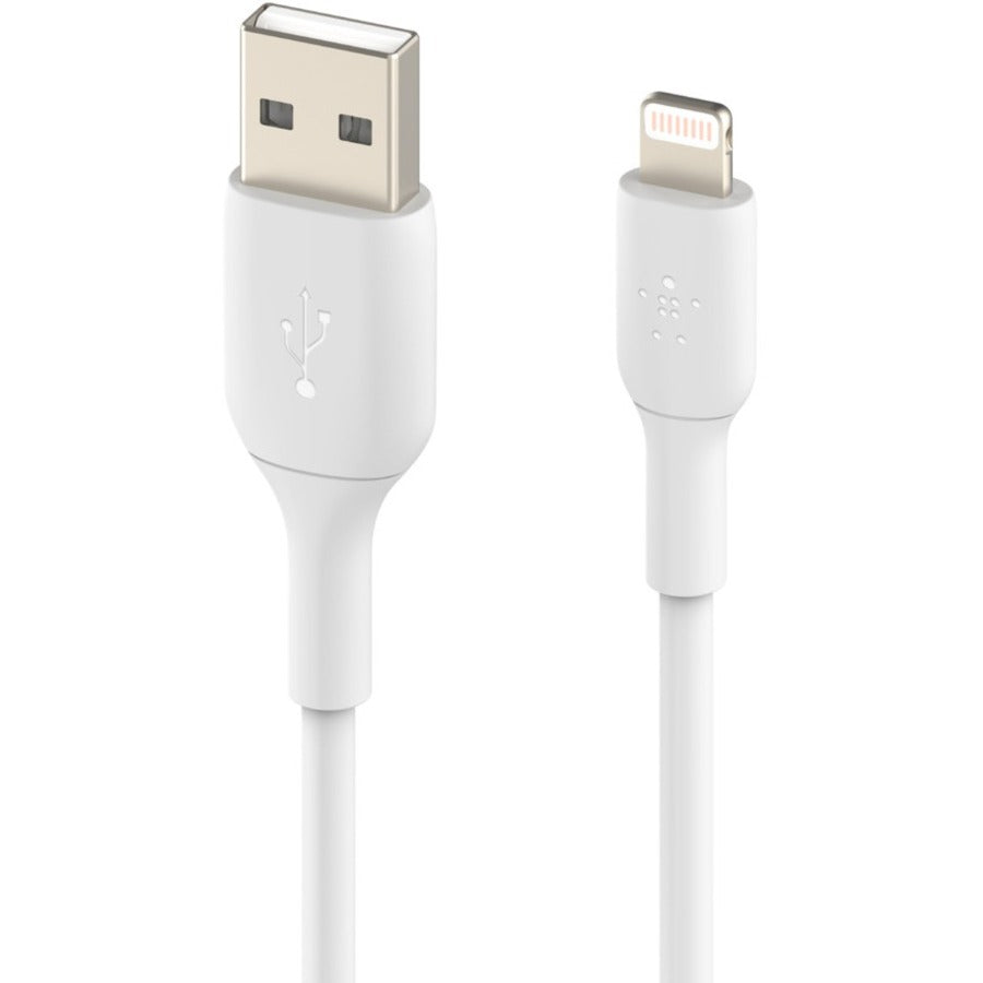 Belkin BoostCharge Lightning to USB-A Cable (15cm / 6in, White)