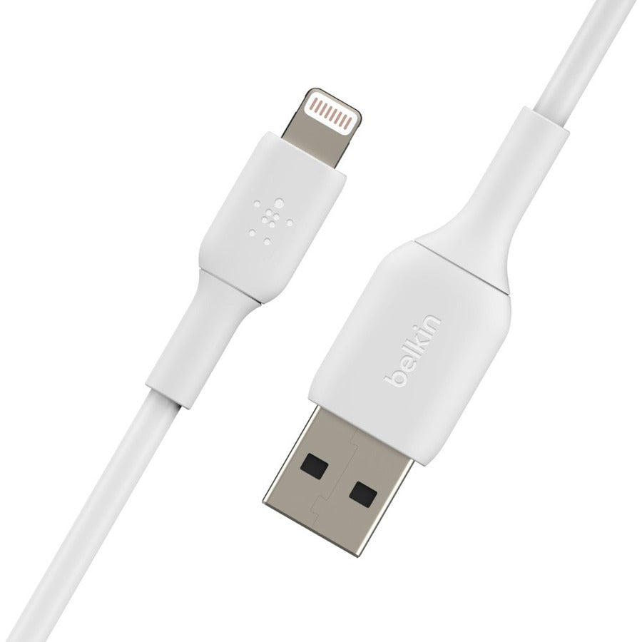 Belkin BoostCharge Lightning to USB-A Cable (15cm / 6in, White)