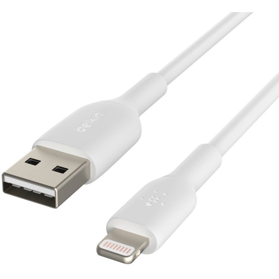 Belkin BoostCharge Lightning to USB-A Cable (15cm / 6in, White)