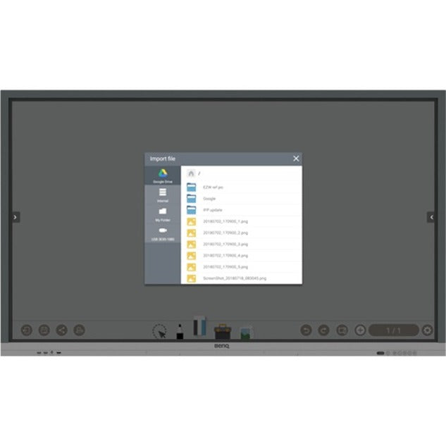 BenQ Education RE9801 98" Class LCD Touchscreen Monitor - 16:9 - 8 ms