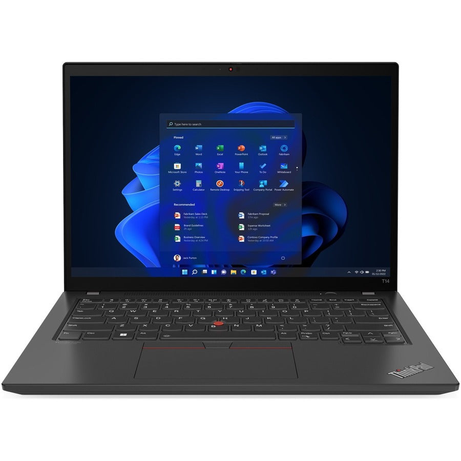 Lenovo ThinkPad T14 Gen 3 21CF000EUS 14" Touchscreen Notebook - WUXGA - 1920 x 1200 - AMD Ryzen 7 PRO 6850U 2.70 GHz - 16 GB Total RAM - 16 GB On-board Memory - 512 GB SSD