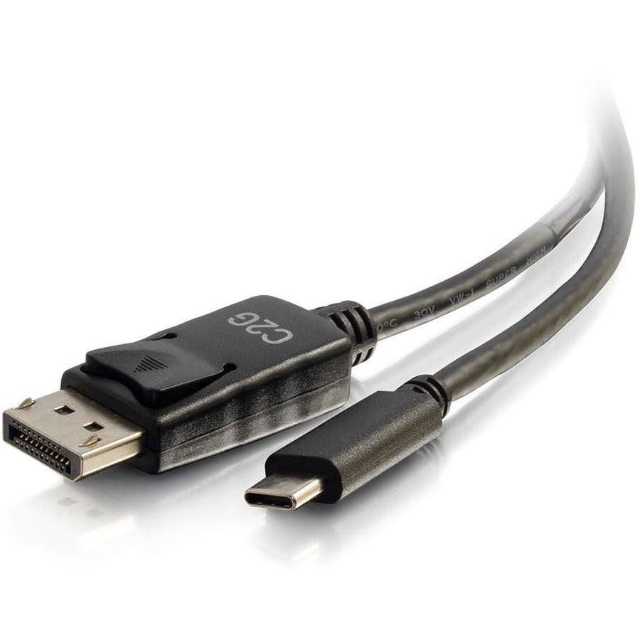 C2G 10ft USB-C to DisplayPort Adapter Cable - 4K 30Hz - M/M