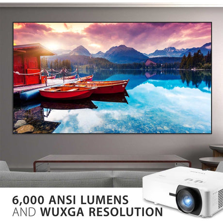 ViewSonic LS920WU 6000 Lumens WUXGA Laser Projector for 300 Inch screen, Dual HDMI, 4K HDR/HLG Support, 1.6x Optical Zoom for Business and Education