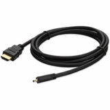 5PK 6ft HDMI 1.4 Male to Micro-HDMI 1.4 Male Black Cables For Resolution Up to 4096x2160 (DCI 4K)