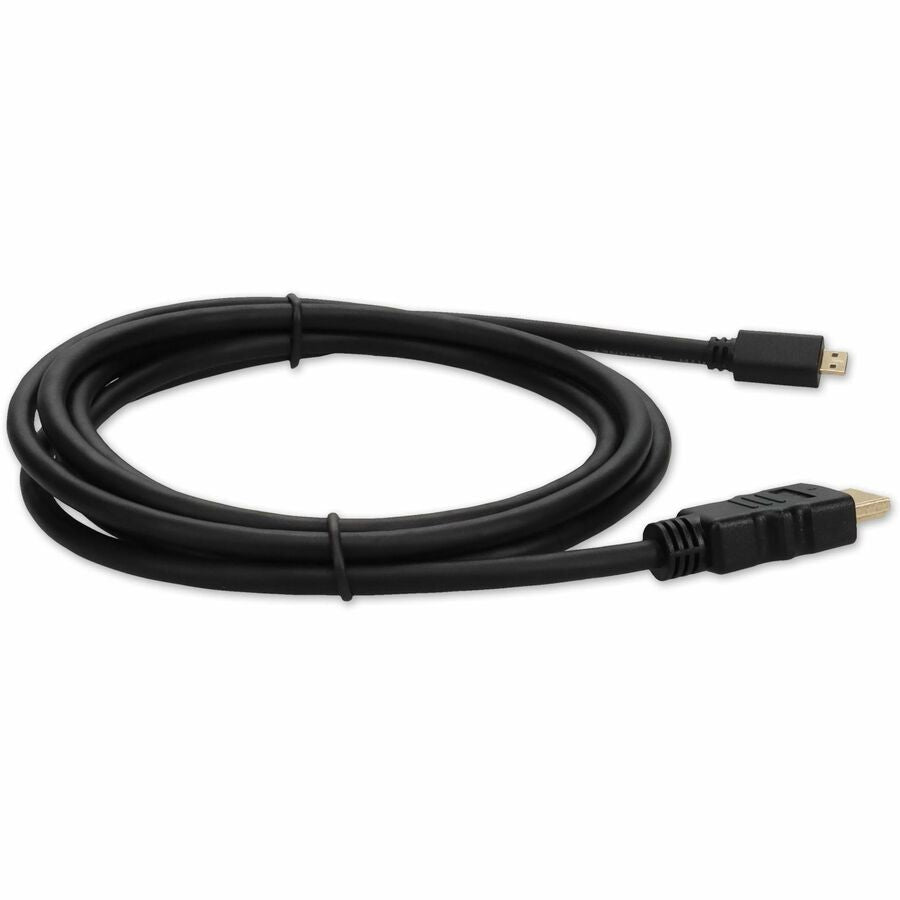 5PK 6ft HDMI 1.4 Male to Micro-HDMI 1.4 Male Black Cables For Resolution Up to 4096x2160 (DCI 4K)