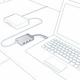 TRENDnet 3-Port USB 3.0 Hub with 10/100/1000 Mbps Gigabit Ethernet Adapter (3 USB 3.0 Ports; a RJ45 Gigabit Ethernet Port); Support XP; Vista; Windows 7; 8; 8.1; 10; Mac OS 10.6-10.9; Nintendo Switch; TU3-ETGH3