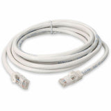 AddOn 2ft RJ-45 (Male) to RJ-45 (Male) Straight White Cat6A UTP PVC Copper Patch Cable