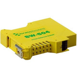 Brainboxes Industrial Ethernet 4 Port Switch DIN Rail Mountable