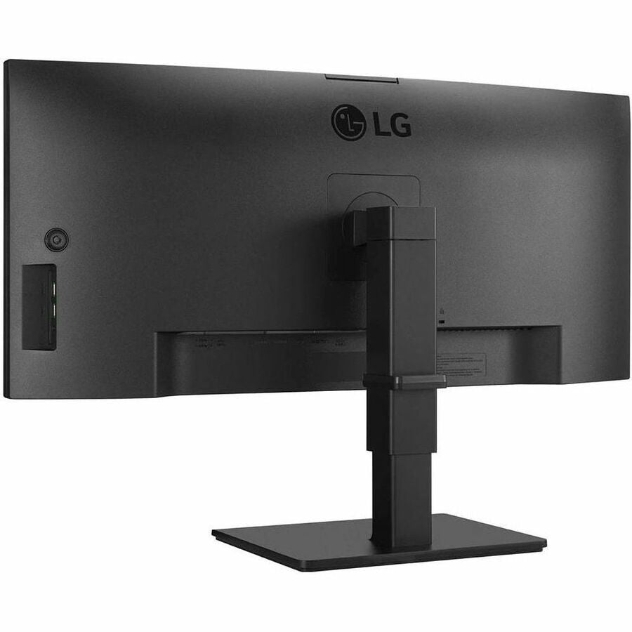 LG Ultrawide 34BQ77QC-B 34" Class Webcam WQHD Curved Screen LCD Monitor - 21:9 - Textured Black