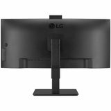 LG Ultrawide 34BQ77QC-B 34" Class Webcam WQHD Curved Screen LCD Monitor - 21:9 - Textured Black