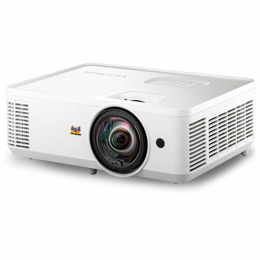 ViewSonic PS502W - 4000 Lumens WXGA Bright Short Throw Projector with Dual HDMI, USB A