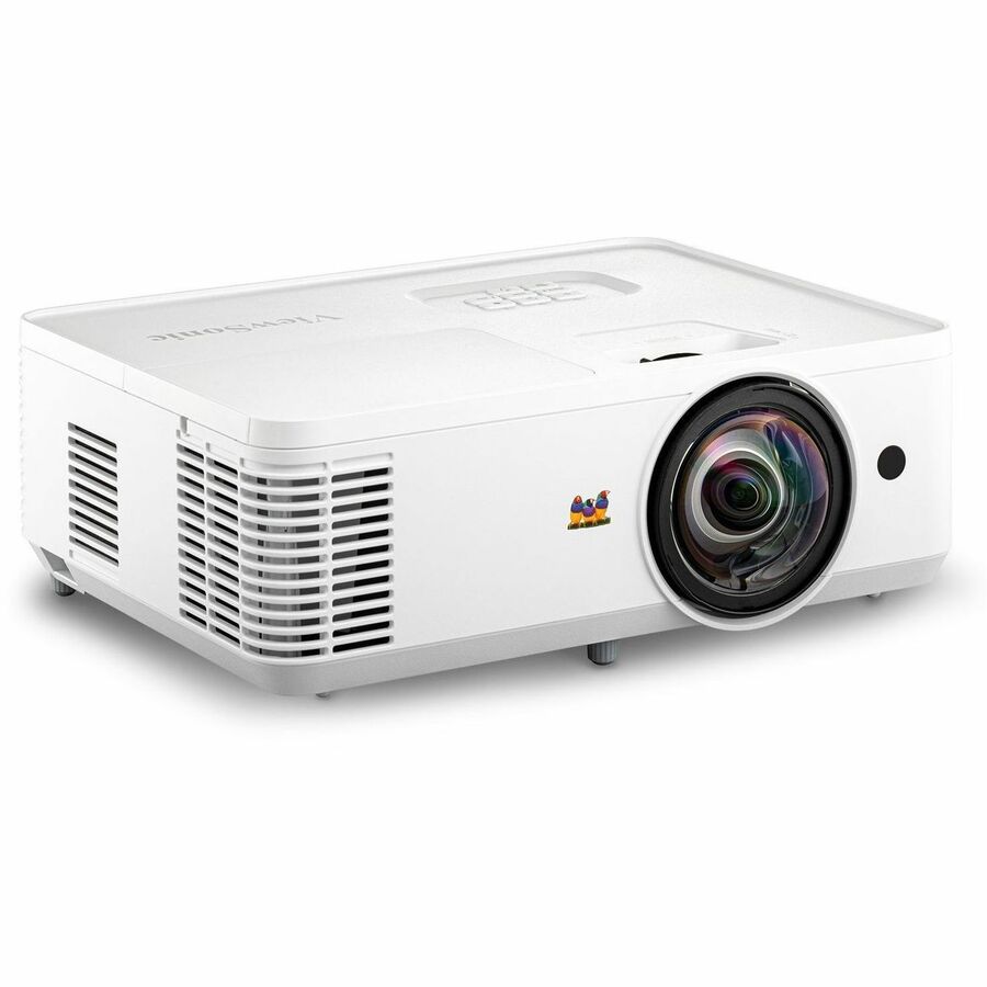 ViewSonic PS502W - 4000 Lumens WXGA Bright Short Throw Projector with Dual HDMI, USB A