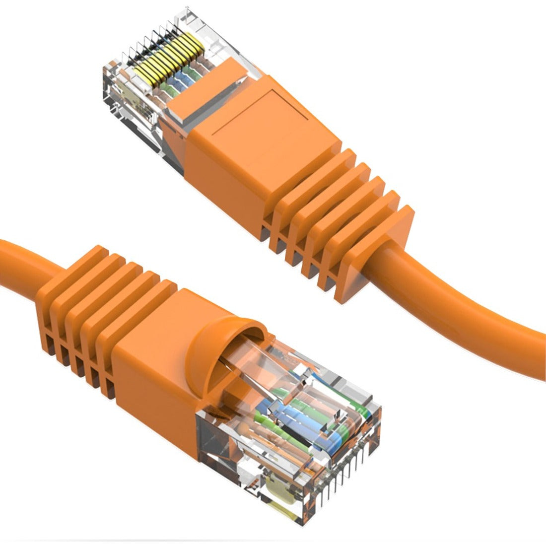 Axiom 3FT CAT6 550mhz Patch Cable Molded Boot (Orange)