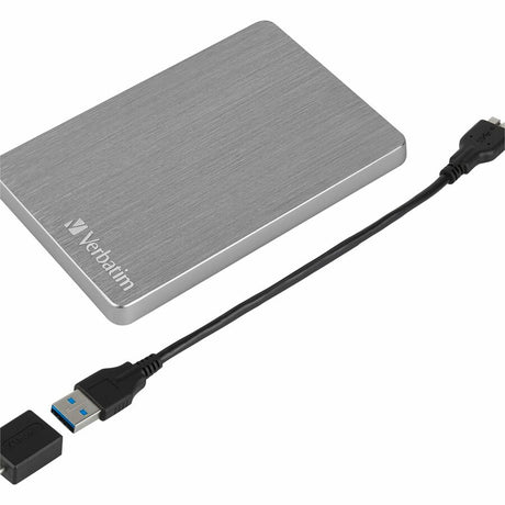 1TB Store 'n' Go ALU Slim Portable Hard Drive - Space Grey