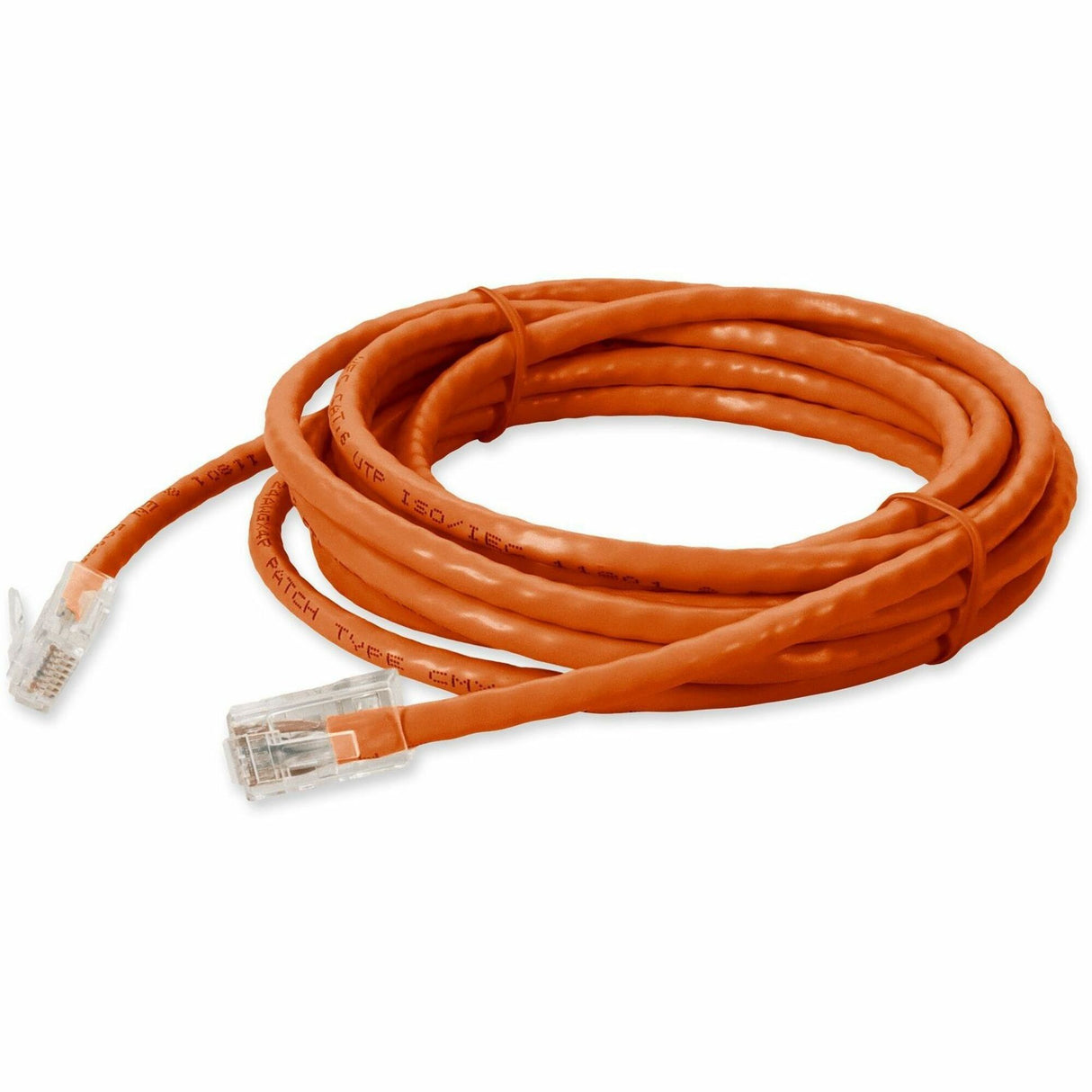 AddOn 10ft RJ-45 (Male) to RJ-45 (Male) Orange Non-Booted, Non-Snagless Cat6 UTP PVC Copper Patch Cable