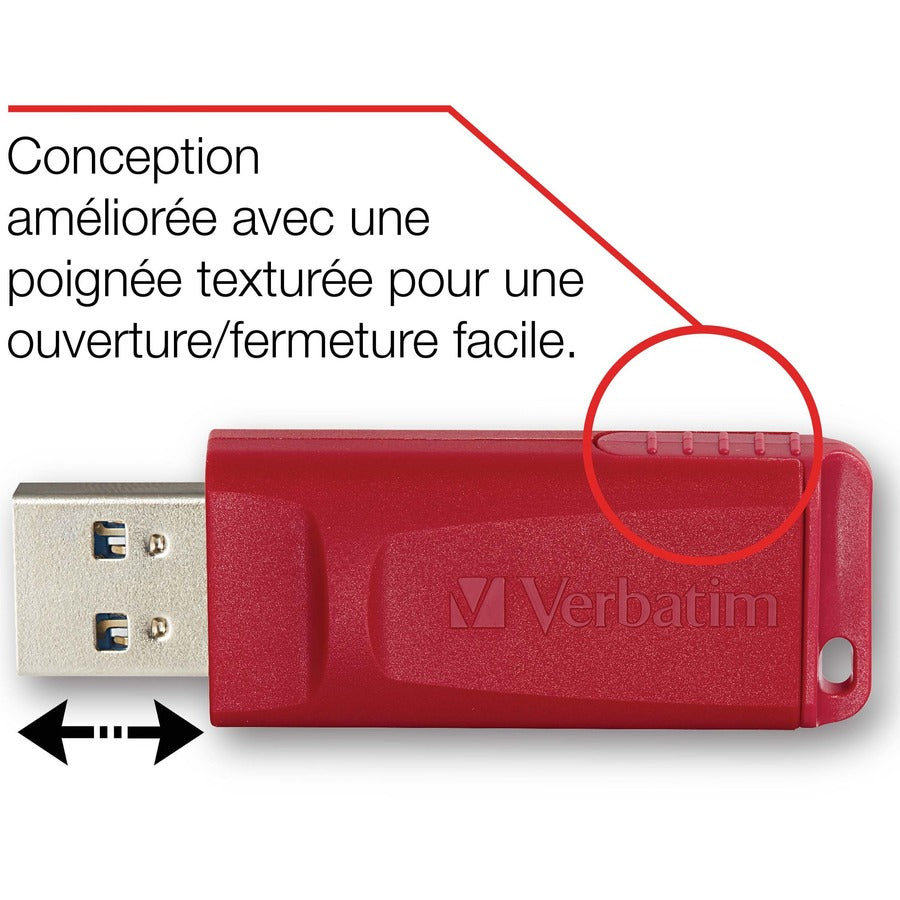 128GB Store 'n' Go&reg; USB Flash Drive - Red