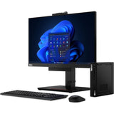 Lenovo ThinkCentre M90q Gen 3 11U50052US Desktop Computer - Intel Core i5 12th Gen i5-12500 Hexa-core (6 Core) 2 GHz - 16 GB RAM DDR5 SDRAM - 256 GB NVMe M.2 PCI Express PCI Express NVMe 4.0 x4 SSD - Tiny - Black