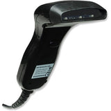 Manhattan Contact CCD Handheld Barcode Scanner, USB, 80mm Scan Width, Cable 152cm, Max Ambient Light: 3,000 lux (sunlight), Black, Three Year Warranty, Box