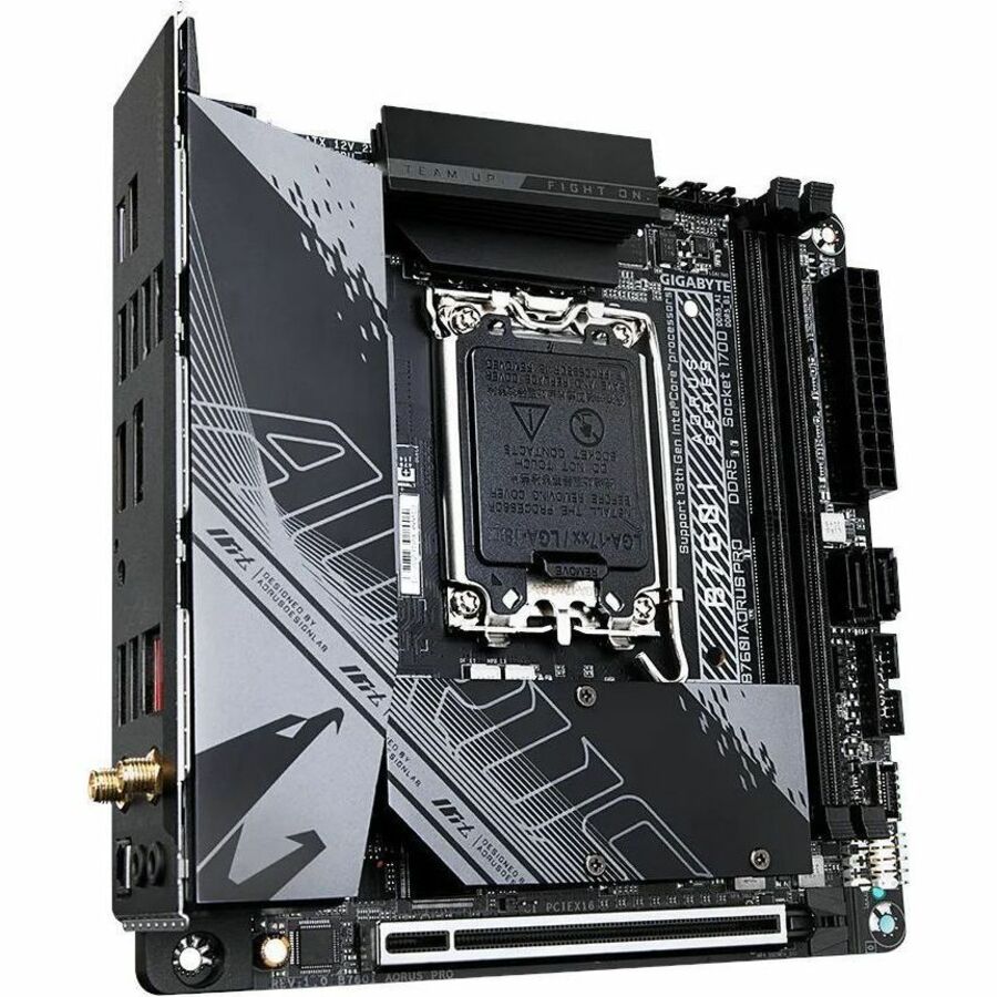 Aorus B760I AORUS PRO Gaming Desktop Motherboard - Intel B760 Chipset - Socket LGA-1700 - Mini ITX