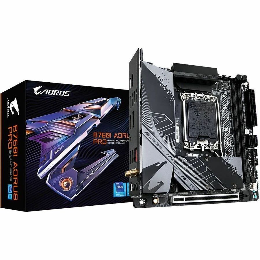 Aorus B760I AORUS PRO Gaming Desktop Motherboard - Intel B760 Chipset - Socket LGA-1700 - Mini ITX