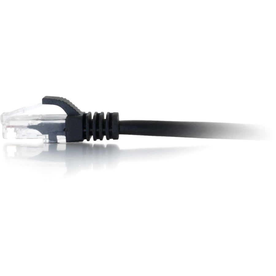 C2G 50ft Cat5e Snagless Unshielded (UTP) Ethernet Cable - Cat5e Network Patch Cable - PoE - Black
