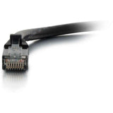 C2G 50ft Cat5e Snagless Unshielded (UTP) Ethernet Cable - Cat5e Network Patch Cable - PoE - Black