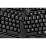 Adesso 2.4 GHz Wireless Ergonomic Trackball Keyboard