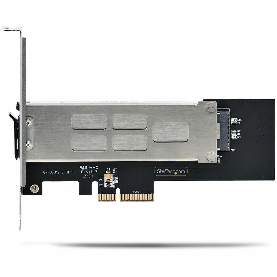 StarTech.com M.2 NVMe SSD to PCIe x4 Removable Mobile Rack for PCI Express Expansion Slot, Tool-less Installation, PCIe Hot-Swap Drive Bay