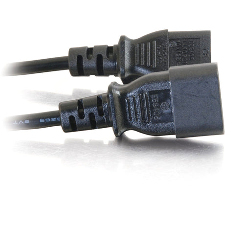 C2G 15ft 18 AWG Computer Power Extension Cord (IEC320C14 to IEC320C13)