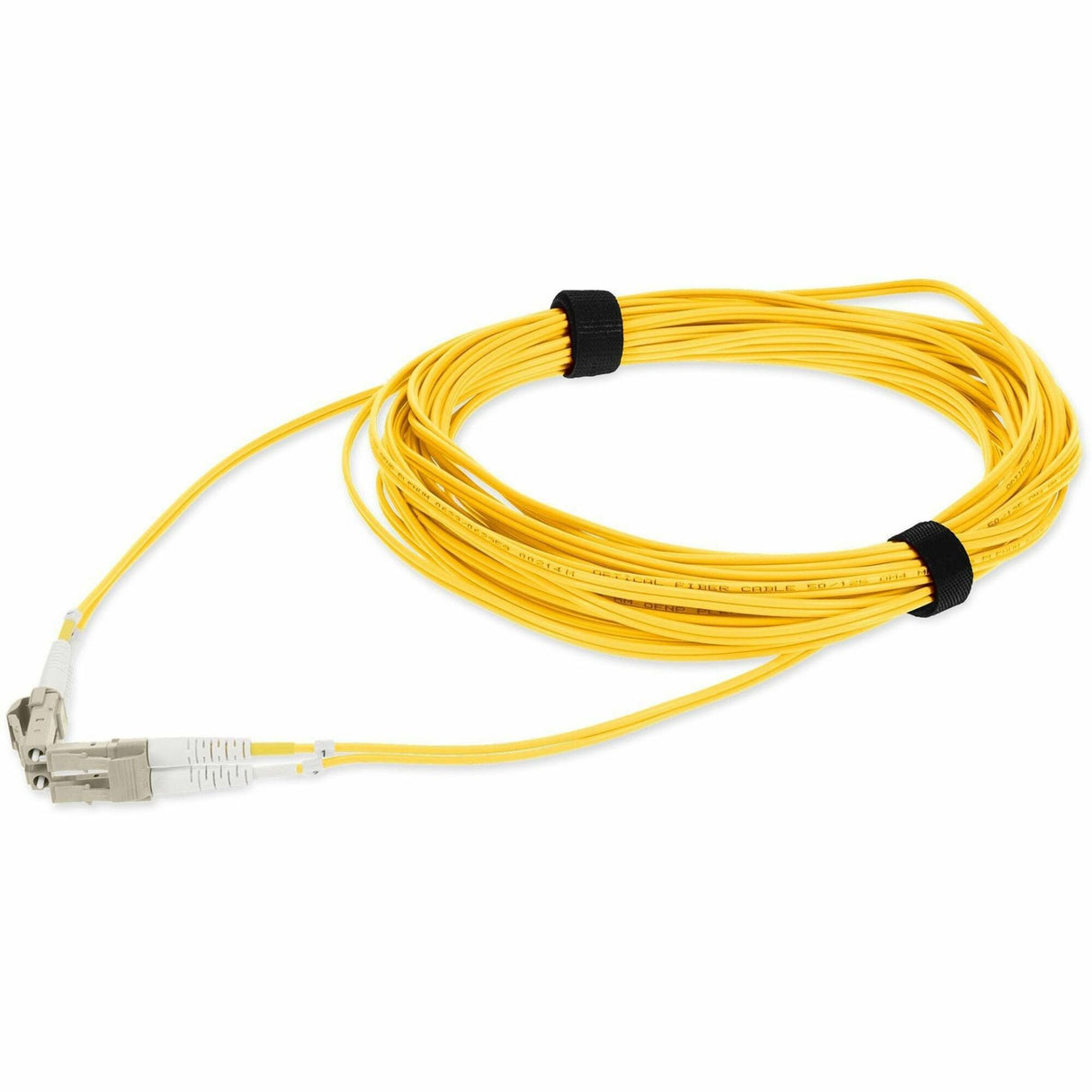 AddOn 2m LC (Male) to LC (Male) Yellow OM4 Duplex Plenum-Rated Fiber Patch Cable