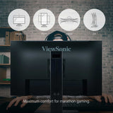 ViewSonic OMNI XG2431 24 Inch 1080p 0.5ms 240Hz Gaming Monitor with AMD FreeSync Premium, Advanced Ergonomics, Eye Care, HDMI and DisplayPort for Esports