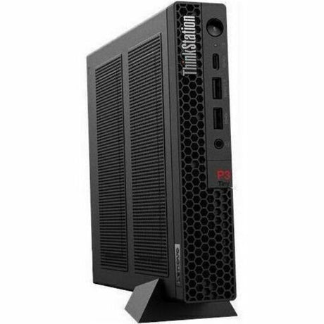 Lenovo ThinkStation P3 30H00013US Workstation - 1 x Intel Core i7 13th Gen i7-13700T - 16 GB - 512 GB SSD - Tiny - Black