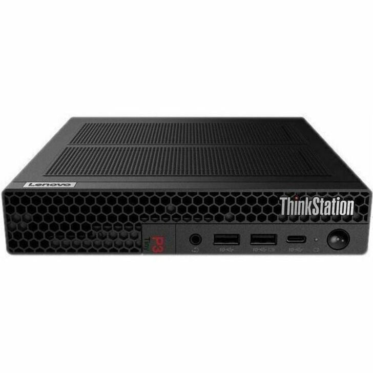 Lenovo ThinkStation P3 30H00013US Workstation - 1 x Intel Core i7 13th Gen i7-13700T - 16 GB - 512 GB SSD - Tiny - Black