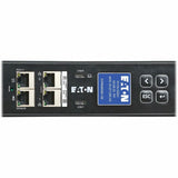 Eaton 3-Phase Managed Rack PDU G4, 208V, 42 Outlets, 48A, 17.3kW, 460P9W Input, 6 ft. Cord, 0U Vertical