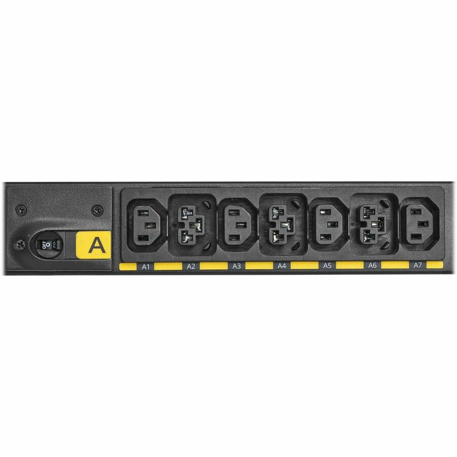 Eaton 3-Phase Managed Rack PDU G4, 208V, 42 Outlets, 48A, 17.3kW, 460P9W Input, 6 ft. Cord, 0U Vertical