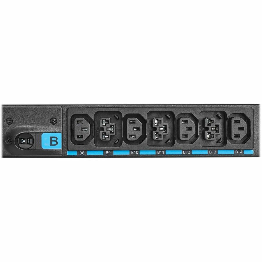 Eaton 3-Phase Managed Rack PDU G4, 208V, 42 Outlets, 48A, 17.3kW, 460P9W Input, 6 ft. Cord, 0U Vertical