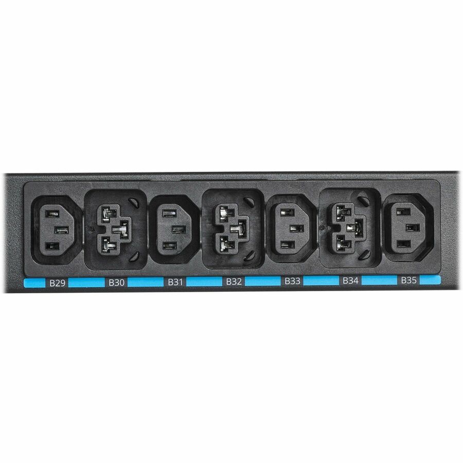 Eaton 3-Phase Managed Rack PDU G4, 208V, 42 Outlets, 48A, 17.3kW, 460P9W Input, 6 ft. Cord, 0U Vertical