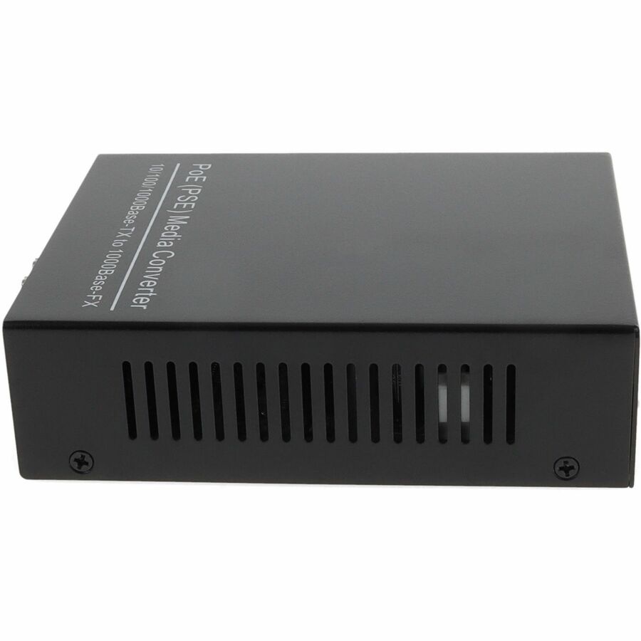 AddOn 10/100/1000Base-TX(RJ45) to 1000Base-SX(ST) MMF 850nm 550m POE Media Converter With EUR Standard Power Supply