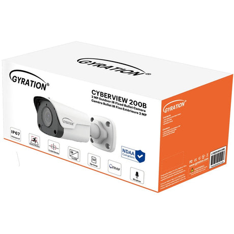 Gyration CYBERVIEW 200B 2 Megapixel Indoor/Outdoor HD Network Camera - Color - Bullet