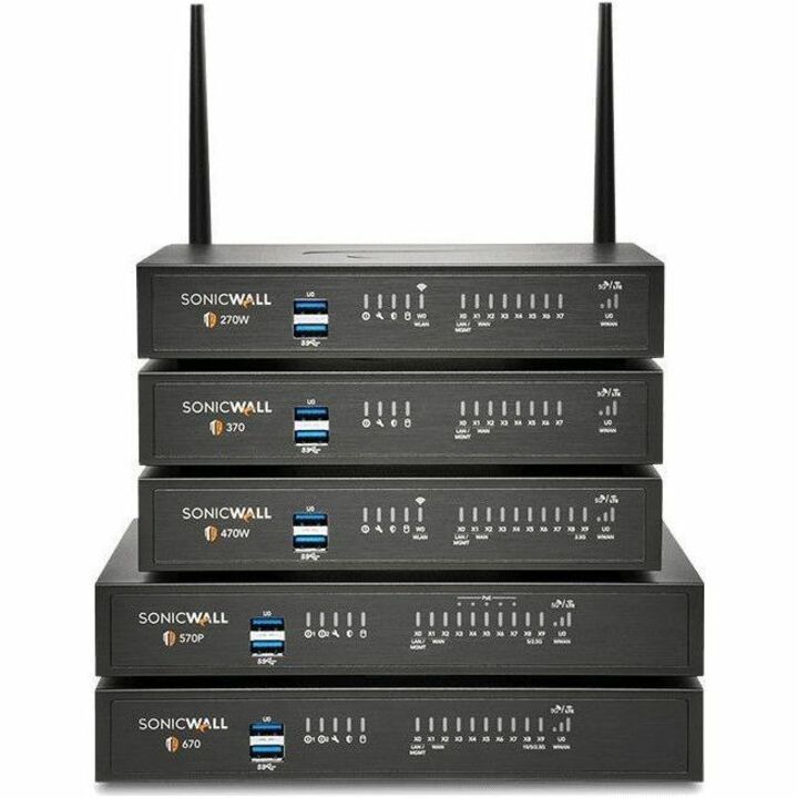 SonicWall TZ370w Network Security/Firewall Appliance