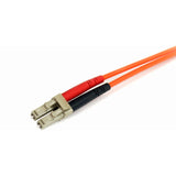 StarTech.com 1m Fiber Optic Cable - Multimode Duplex 62.5/125 - LSZH - LC/ST - OM1 - LC to ST Fiber Patch Cable