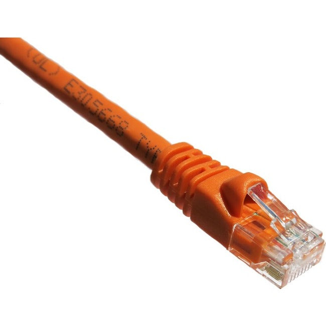 Axiom 25FT CAT5E 350mhz Patch Cable Molded Boot (Orange)