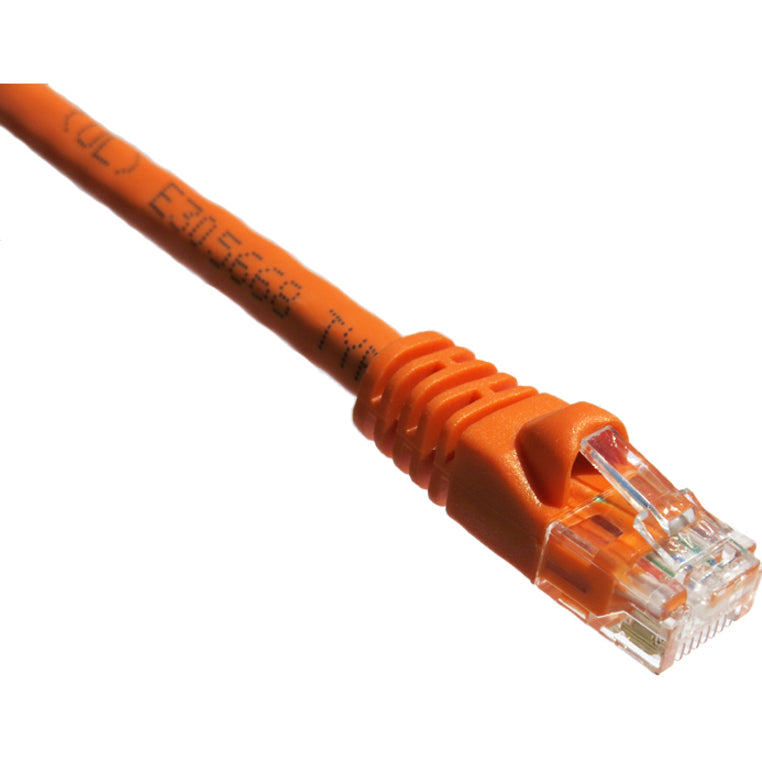 Axiom 25FT CAT5E 350mhz Patch Cable Molded Boot (Orange)