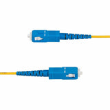 StarTech.com 10m (32.8ft) LC to SC (UPC) OS2 Single Mode Simplex Fiber Optic Cable, 9/125&micro;m, 40G/100G, LSZH Fiber Patch Cord