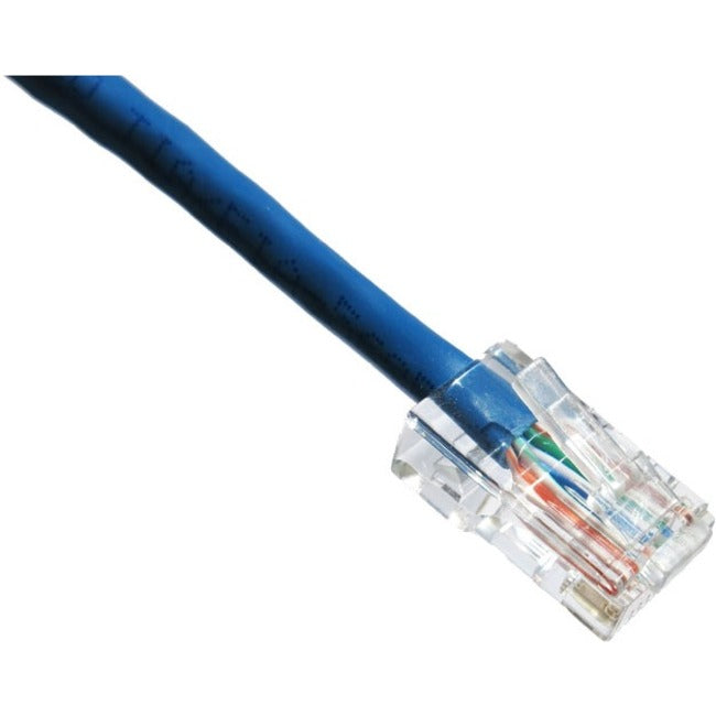 Axiom 50FT CAT6 550mhz Patch Cable Non-Booted (Blue) - TAA Compliant