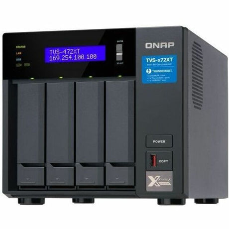 QNAP TVS-472XT-i3-4G SAN/NAS/DAS Storage System