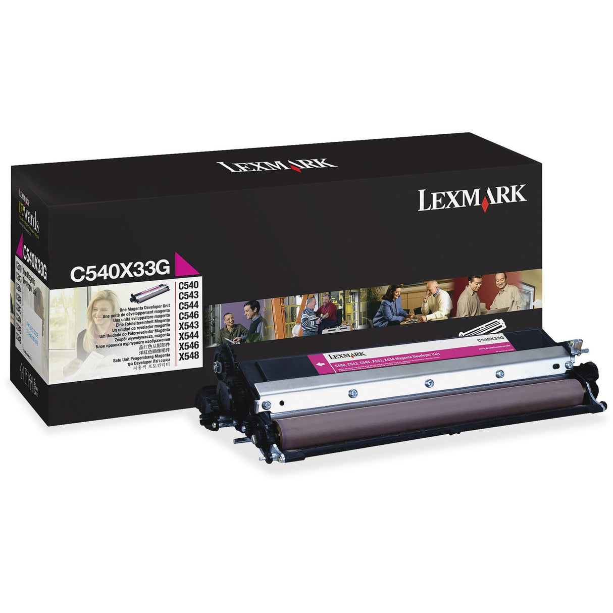 Lexmark Magenta Developer Unit For C54X Printer